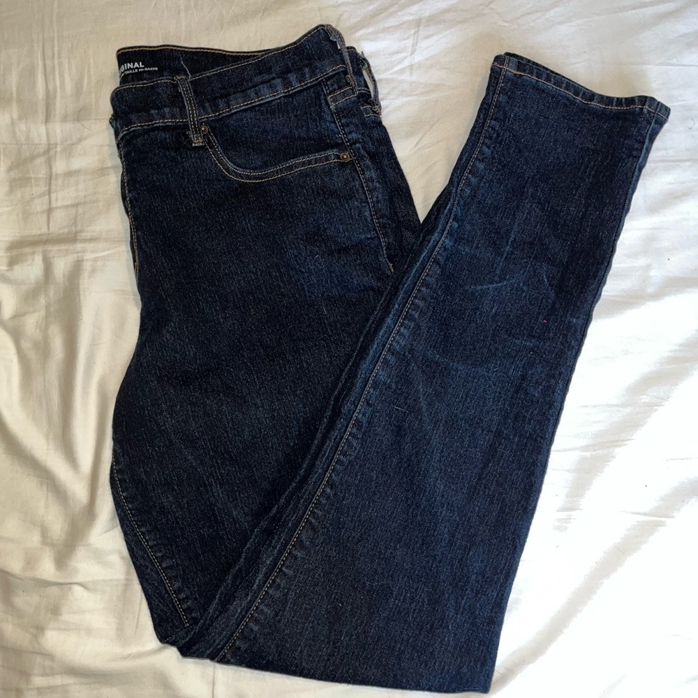 Old Navy Womens Original Mid-Rise Jeans size 14 Long